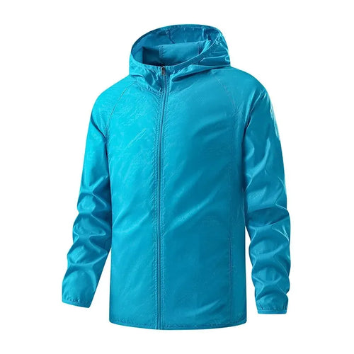 LNGXO Men Women Waterproof Hiking Jackets Sun Protection Windbreaker