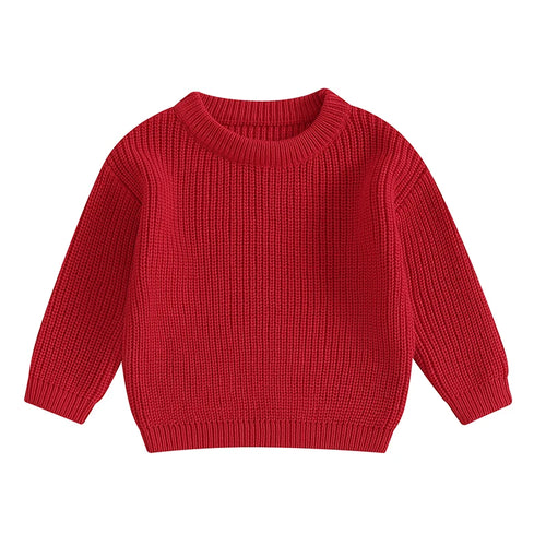 Suefunskry Newborn Baby Girl Boy Knitted Long Sleeve Autumn Winter