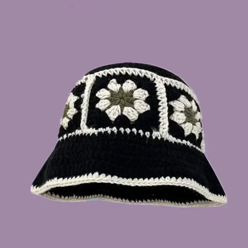Handmade Knitted Bucket Hat