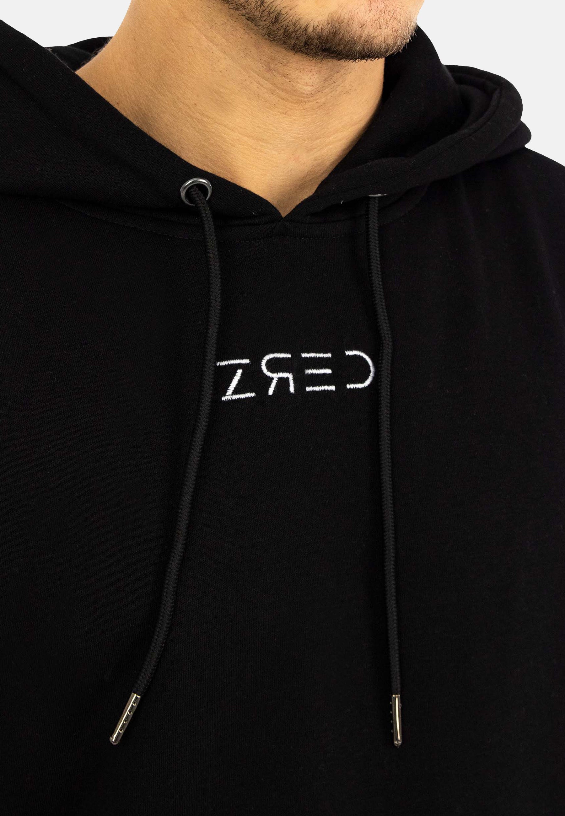 Vision oversized Hoodie - black