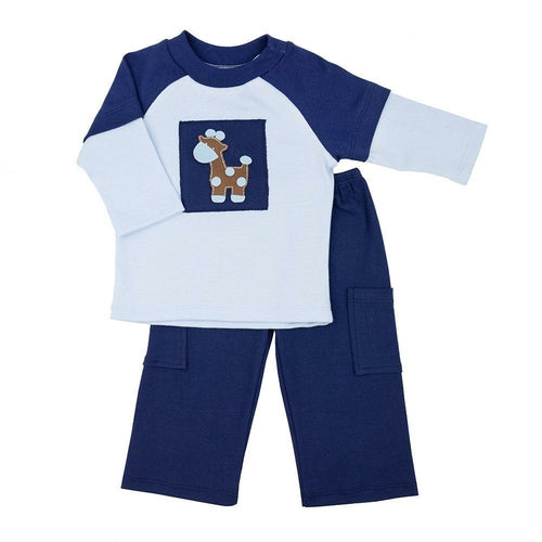 Babys In Blue Infant Toddler Boys Pant Set