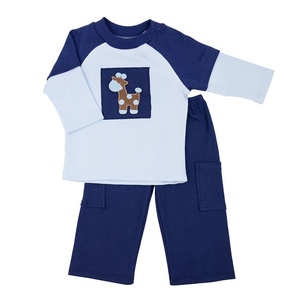 Babys In Blue Infant Toddler Boys Pant Set