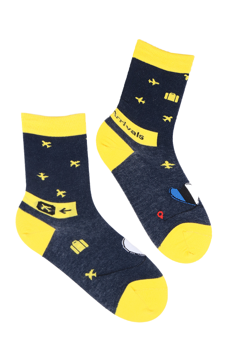 ARRIVALS travel-themed cotton socks