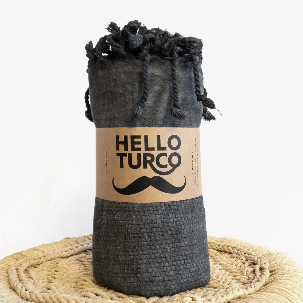 BATHMAN Stonewashed Hamamtuch - Luxus & Entspannung pur