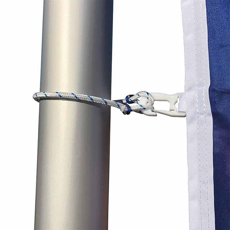 Corde de fixation de drapeau Raccords pour mât de drapeau
