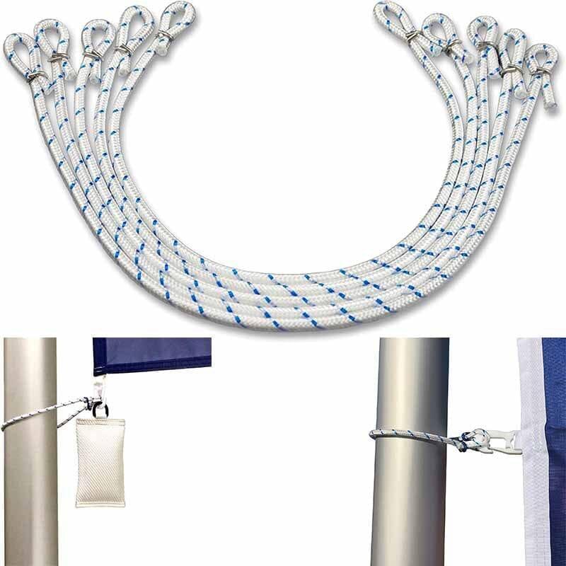 Corde de fixation de drapeau Raccords pour mât de drapeau