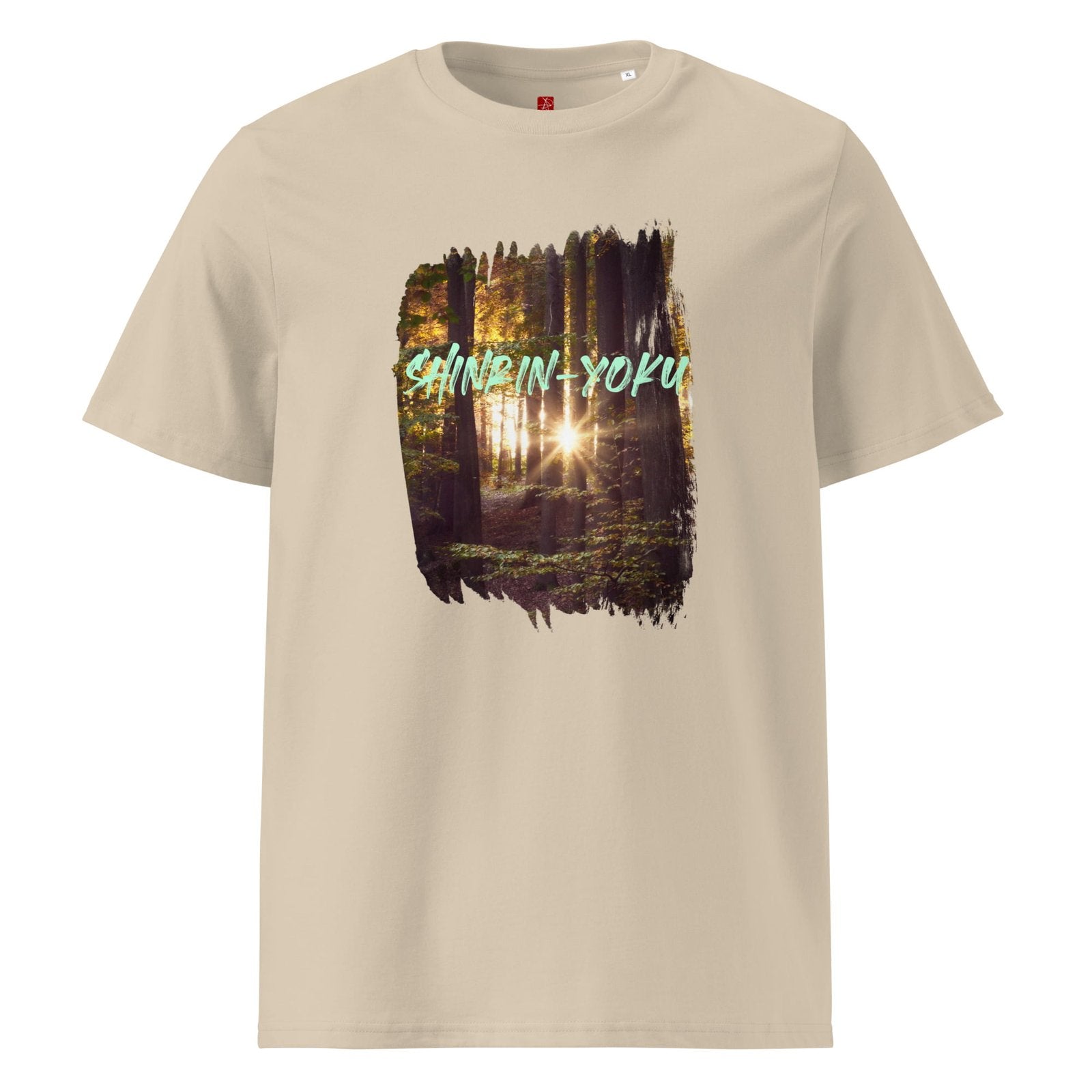 GOTS Organic Cotton T-Shirt – “Shinrin-Yoku” Forest Bathing Design