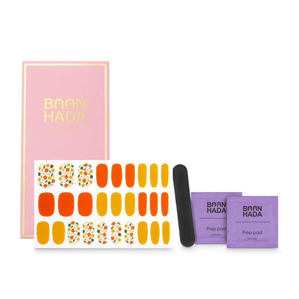 Korean Gel Nail Strips Nail decals All-In-One Kits