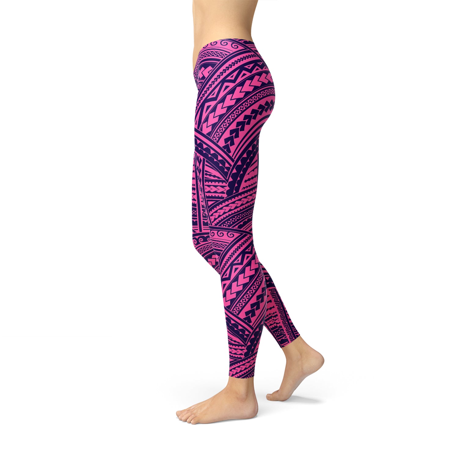 Purple Maori Leggings