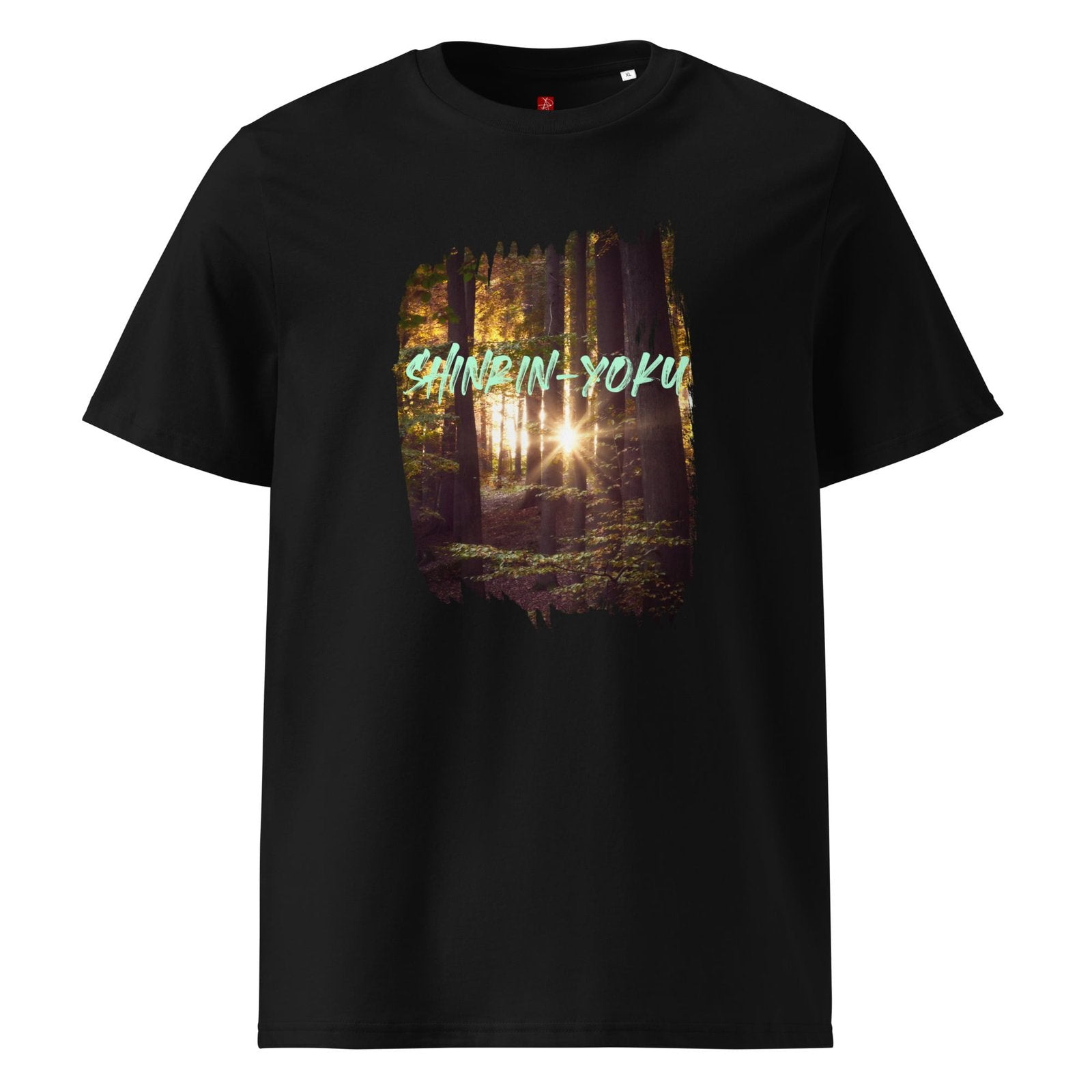 GOTS Organic Cotton T-Shirt – “Shinrin-Yoku” Forest Bathing Design
