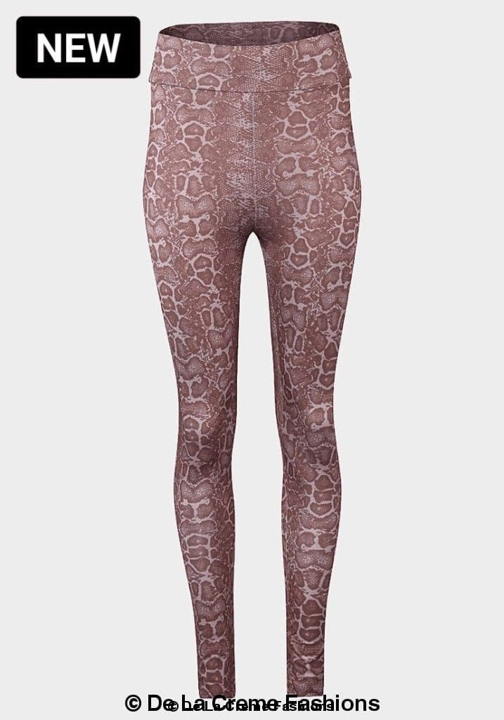 De La Creme - Ladies Animal Print Leggings