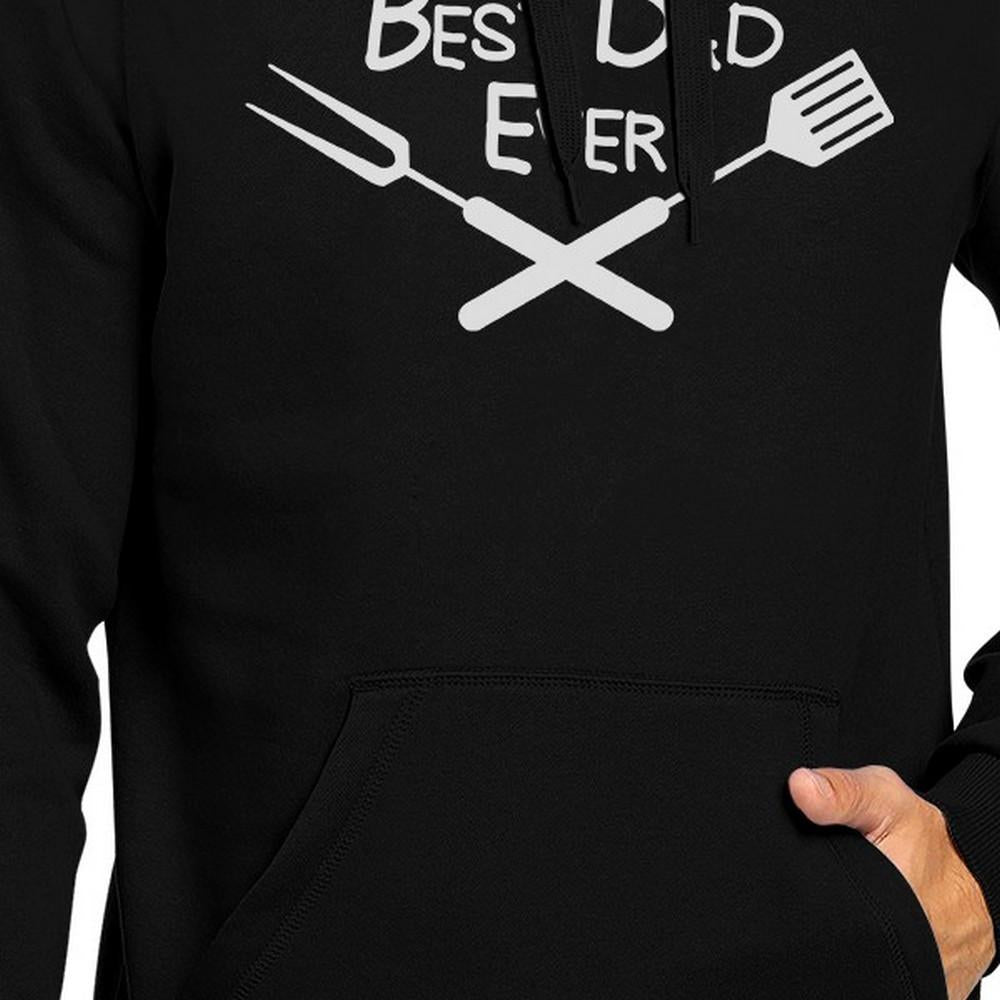 Best Bbq Dad Black Unisex Hoodie Fathers Day Gifts