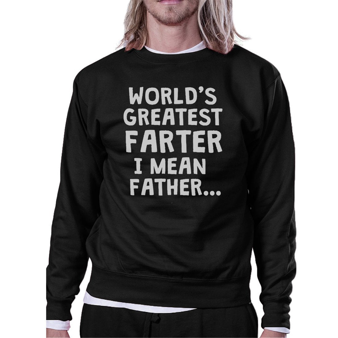 Farter Father Mens/Unisex Fleece Sweatshirt Best