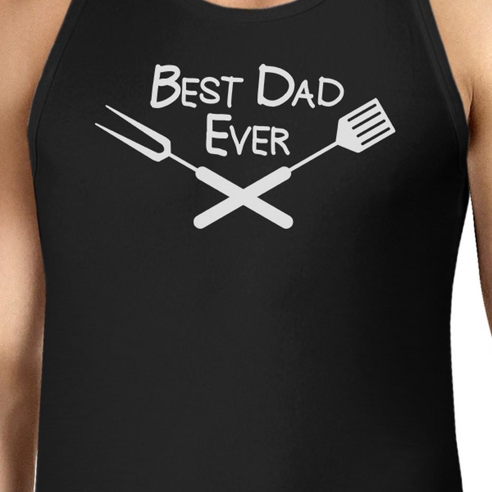 Best Bbq Dad Mens Black Sleeveless Tee Fathers Day