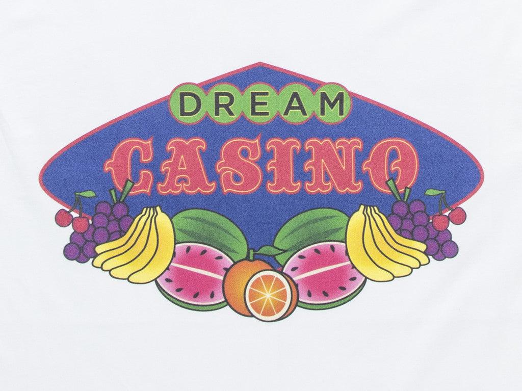 Fruity Casino Slots Design On White Long Sleeved T-shirt