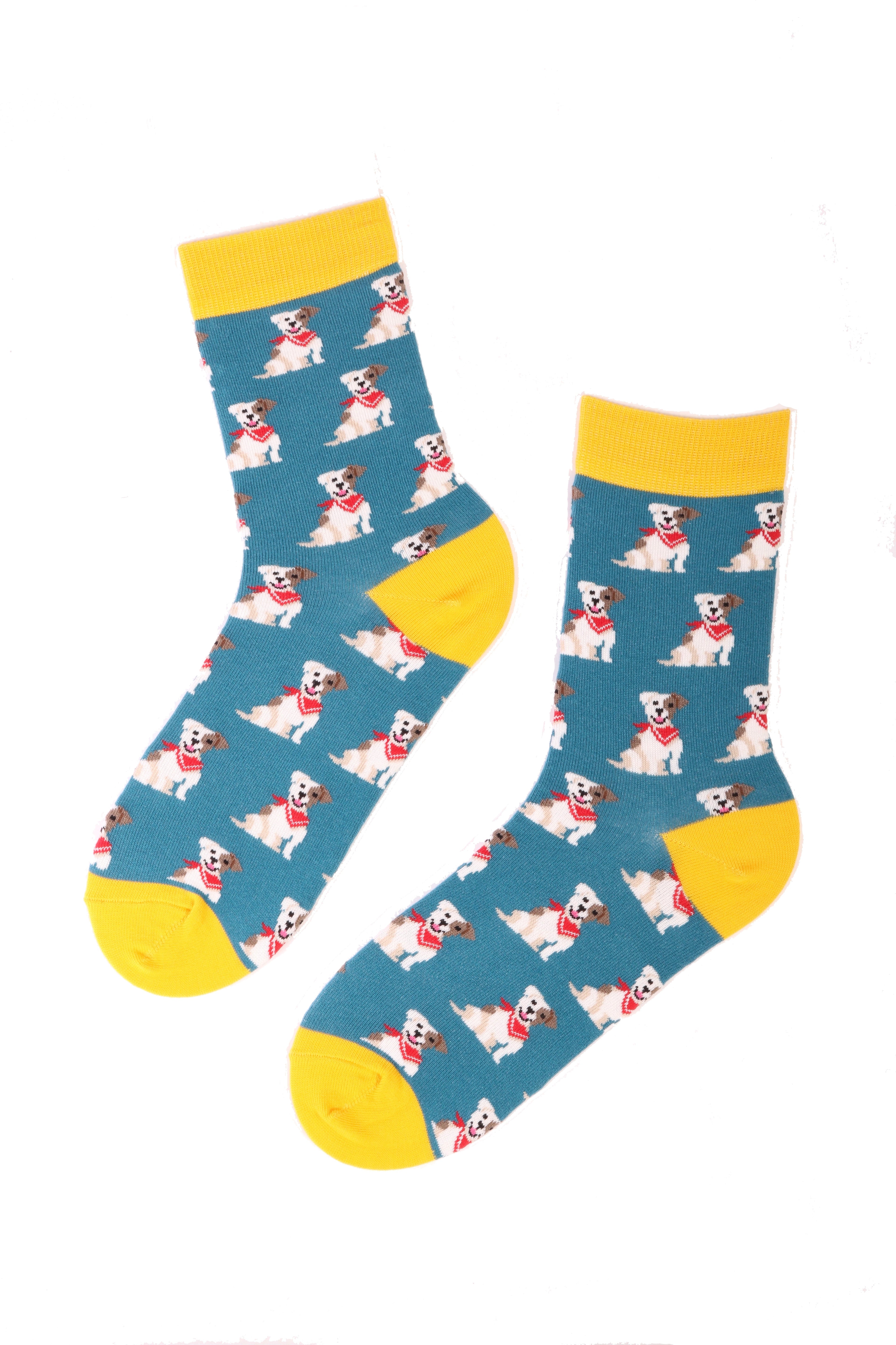 JACK RUSSELL dog patterned cotton socks