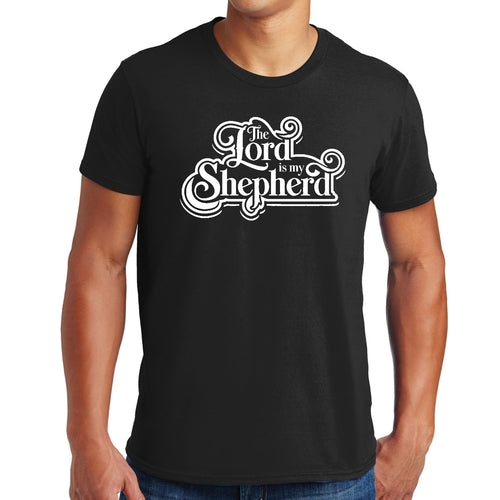 Mens Graphic T-shirt the Lord is my Shepherd