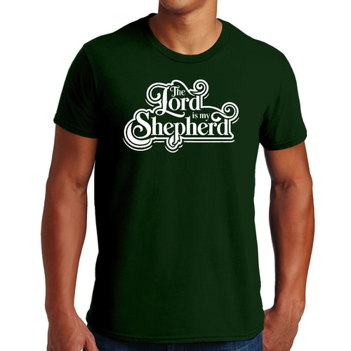 Mens Graphic T-shirt the Lord is my Shepherd