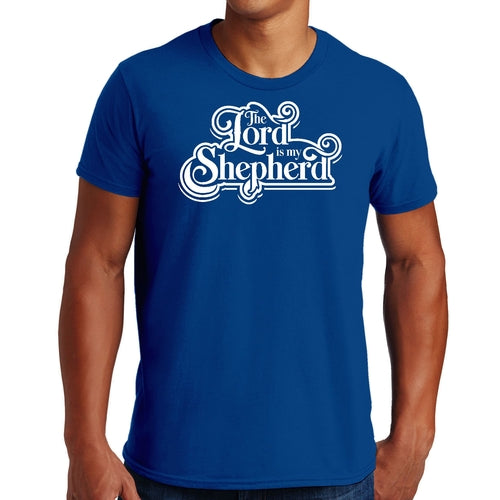 Mens Graphic T-shirt the Lord is my Shepherd