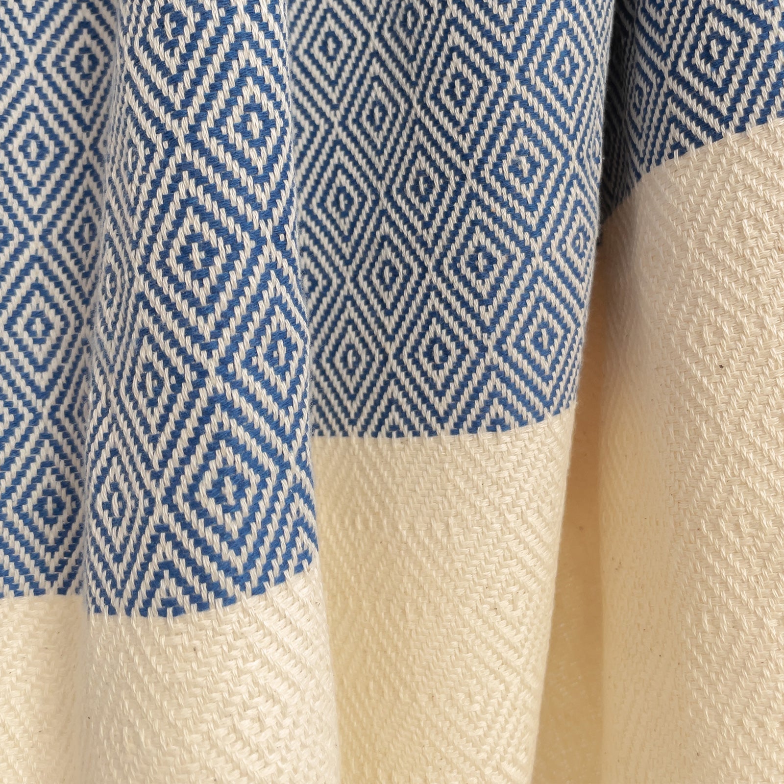 OTTO BLUE Handgewebtes Hamamtuch - Schnelltrocknend, Vielseitig,