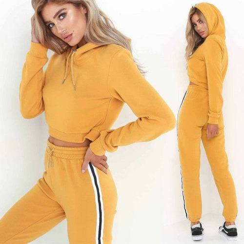 Long Sleeve Hoodie + Long Pants Tracksuits