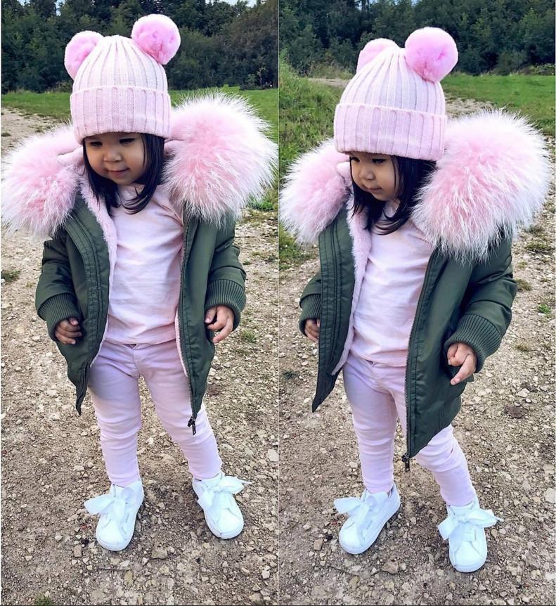 Baby Boys Jacket 2018 Autumn Winter Jacket Coat Kids Hooded Plush