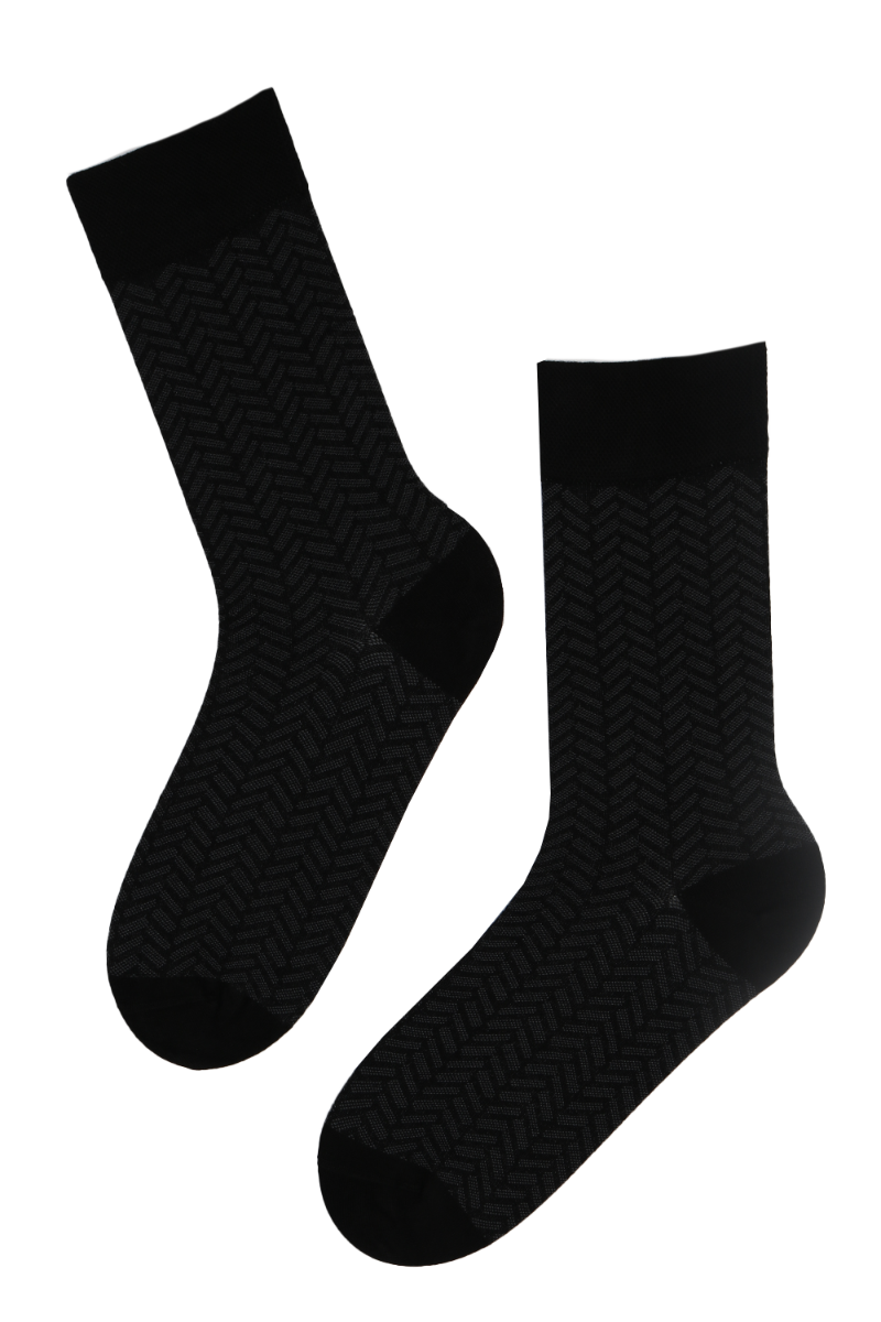 LIAM black suit socks for men