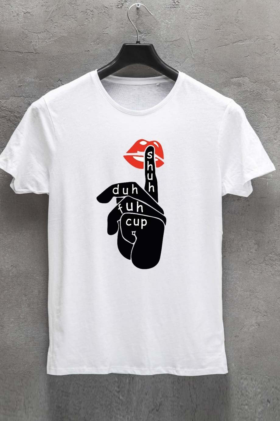 Shuh Duh Fuh Cup Slogan Oversized T-shirt