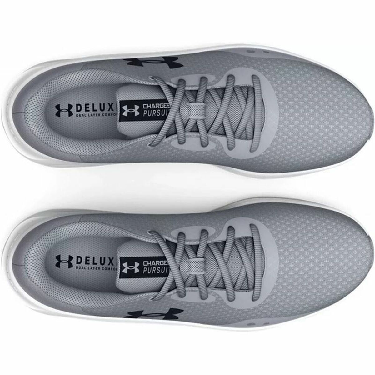 Running Shoes for Adults Under Armour Charged Pursuit 3 Grey Men