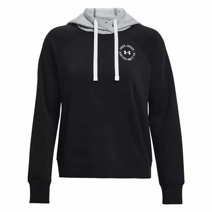 Men’s Hoodie Under Armour Rival Fleece CB Black