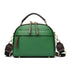 Green PU shoulder bag for women, stylish and functional accessory, perfect for daily use.