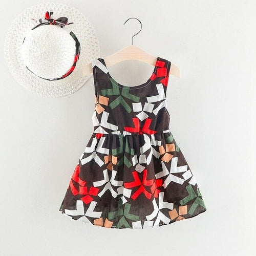 1 6 Years Kids Girl Sleeveless Dresses Summer