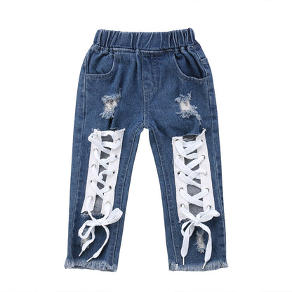 1 6Y Fashion Infant Kids Baby Girls Jeans Pants