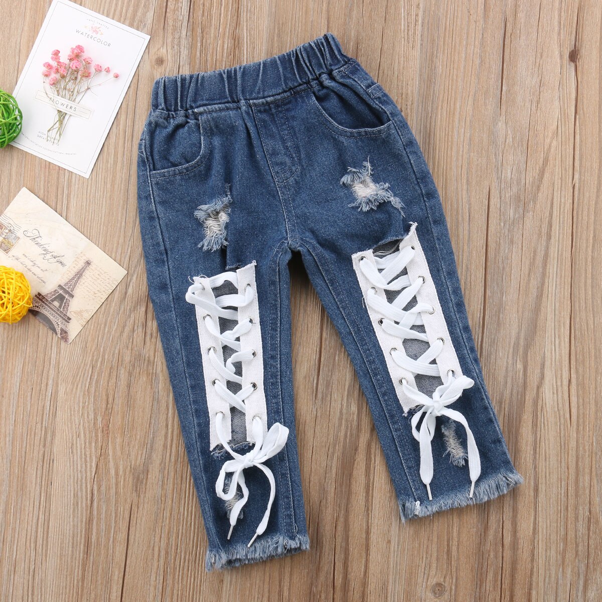 1 6Y Fashion Infant Kids Baby Girls Jeans Pants