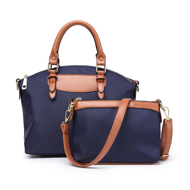 Two-Piece Nylon Cloth Handbags For Women