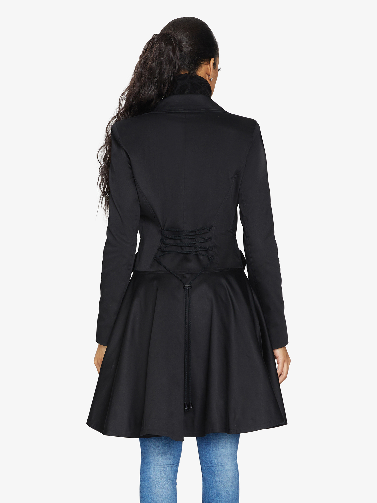 Spring/Summer Double Breasted Skater Coat (1102-SP)