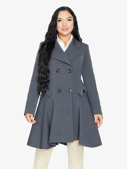 Spring/Summer Double Breasted Skater Coat (1102-SP)