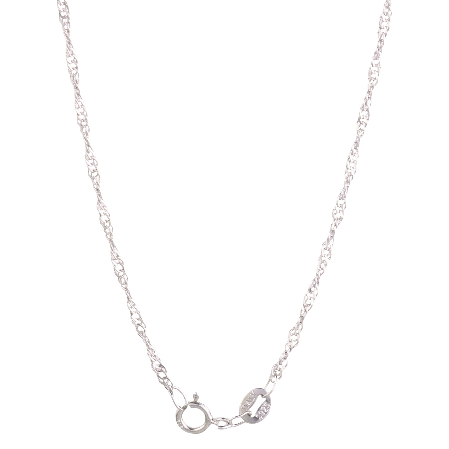 Round Knot Pendant Necklace with Cubic Zirconia