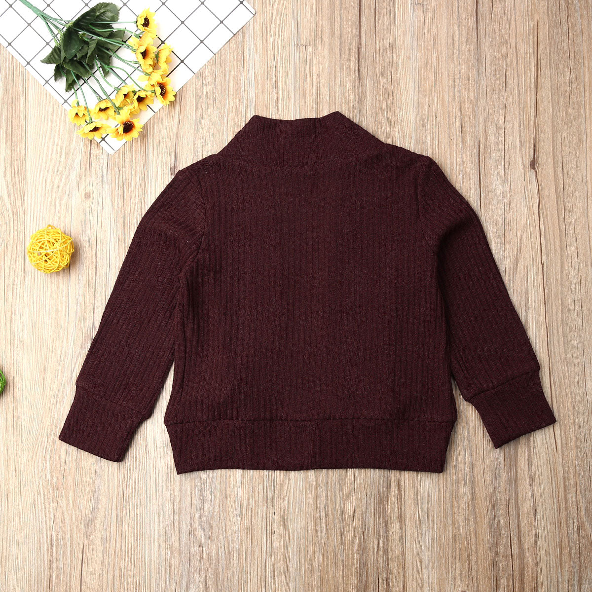 2019 New 1 6Y Kids Baby Girls Knit Sweater Coat