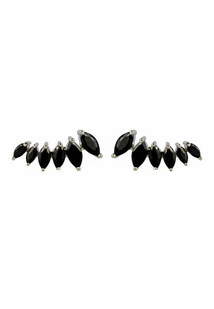 Silver Stepping Earrings