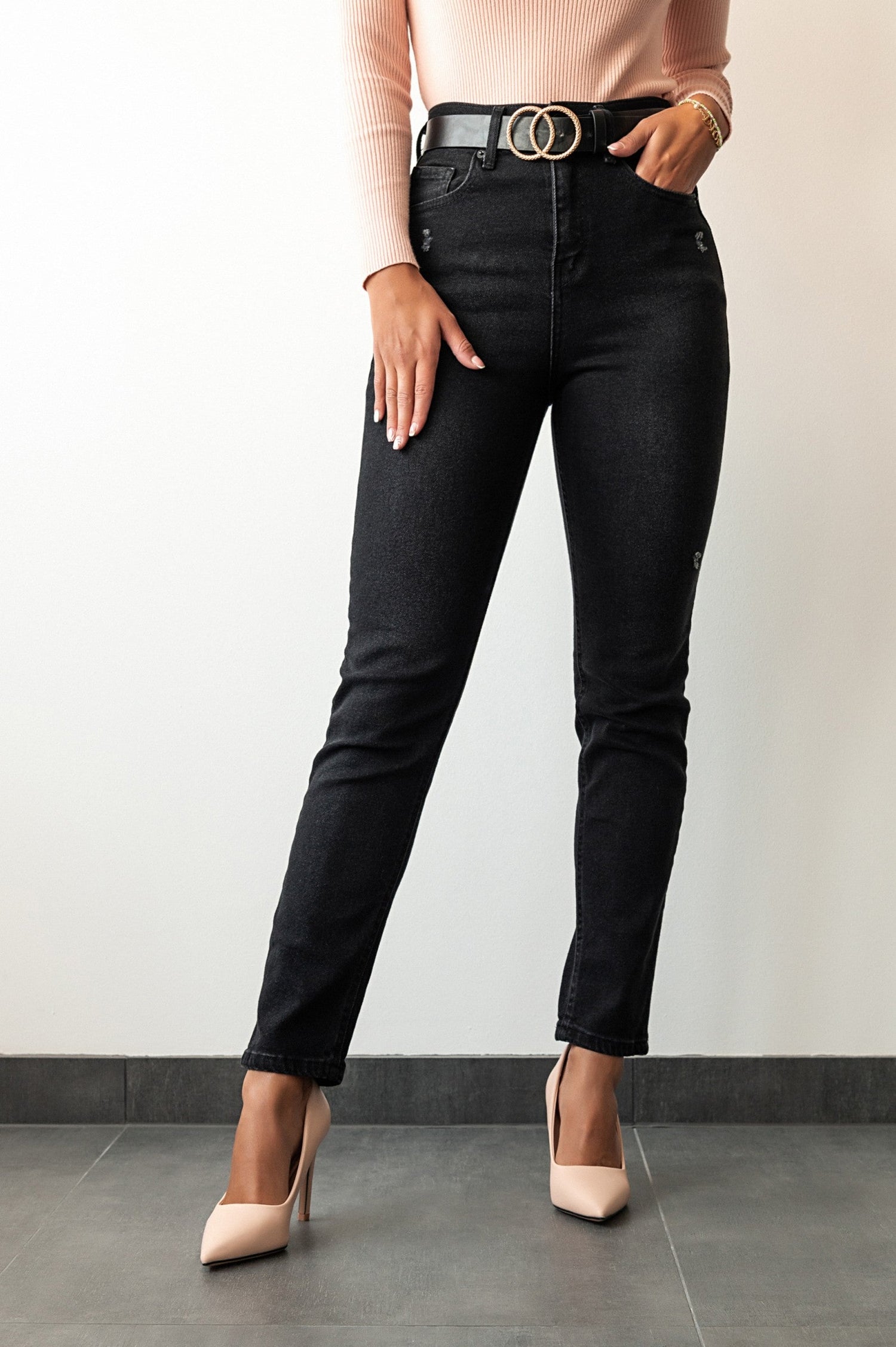 Skinny jeans, black