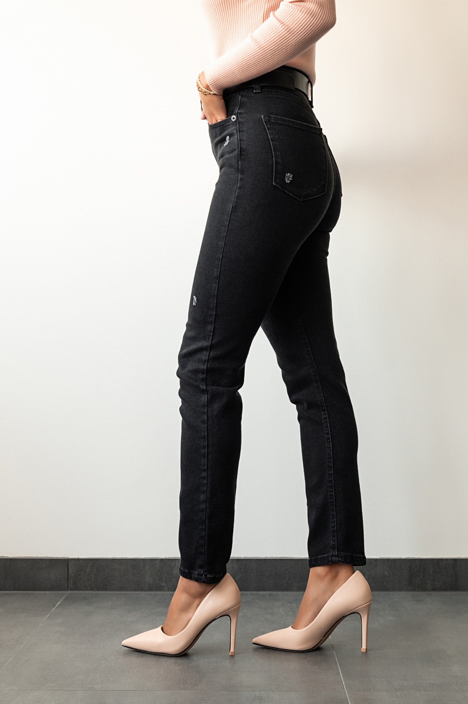 Skinny jeans, black