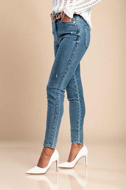 Skinny stretch jeans, blue