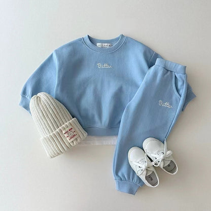 English Letters Unisex Baby Suit