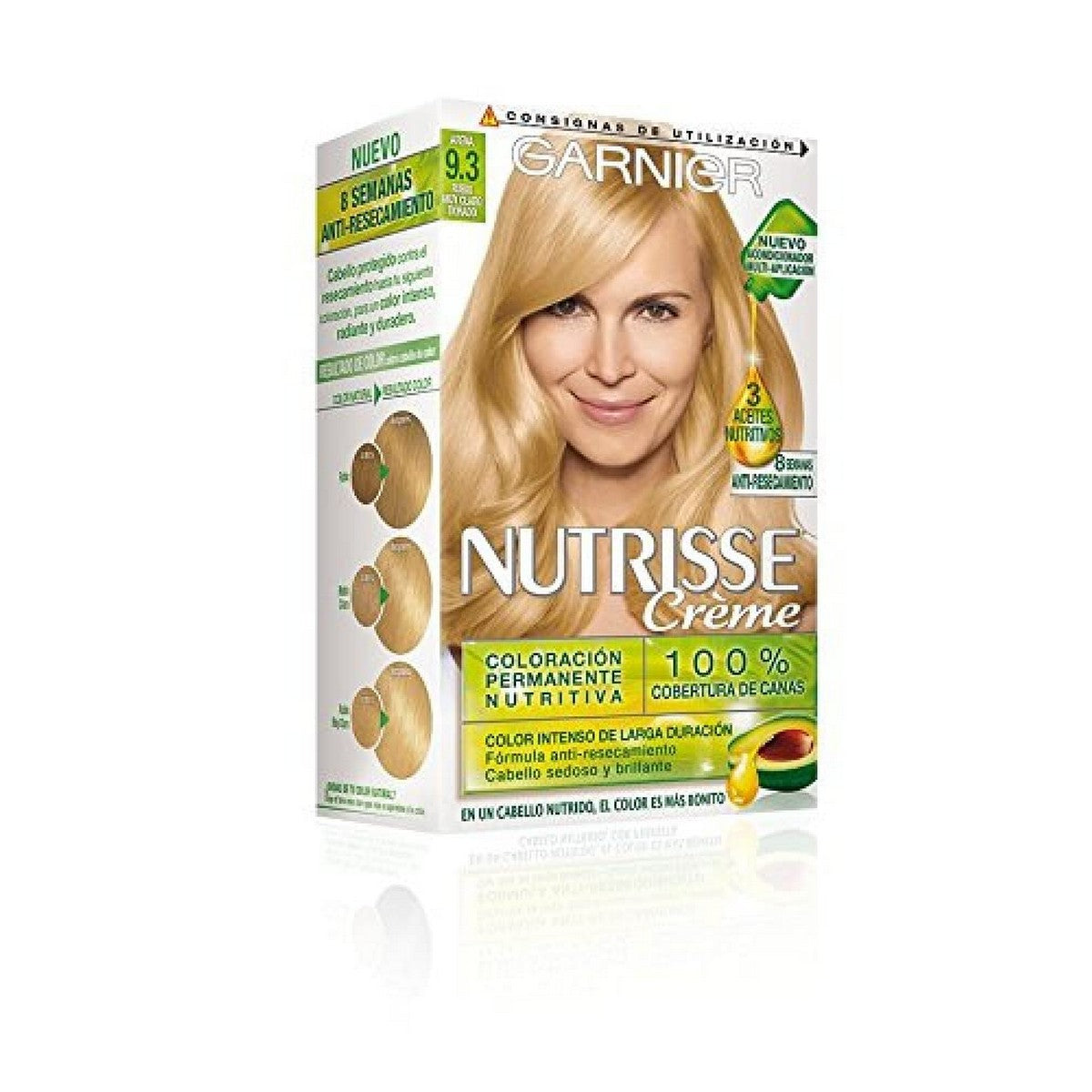 Permanent Dye Garnier Nutrisse Ananas Nº 9,3