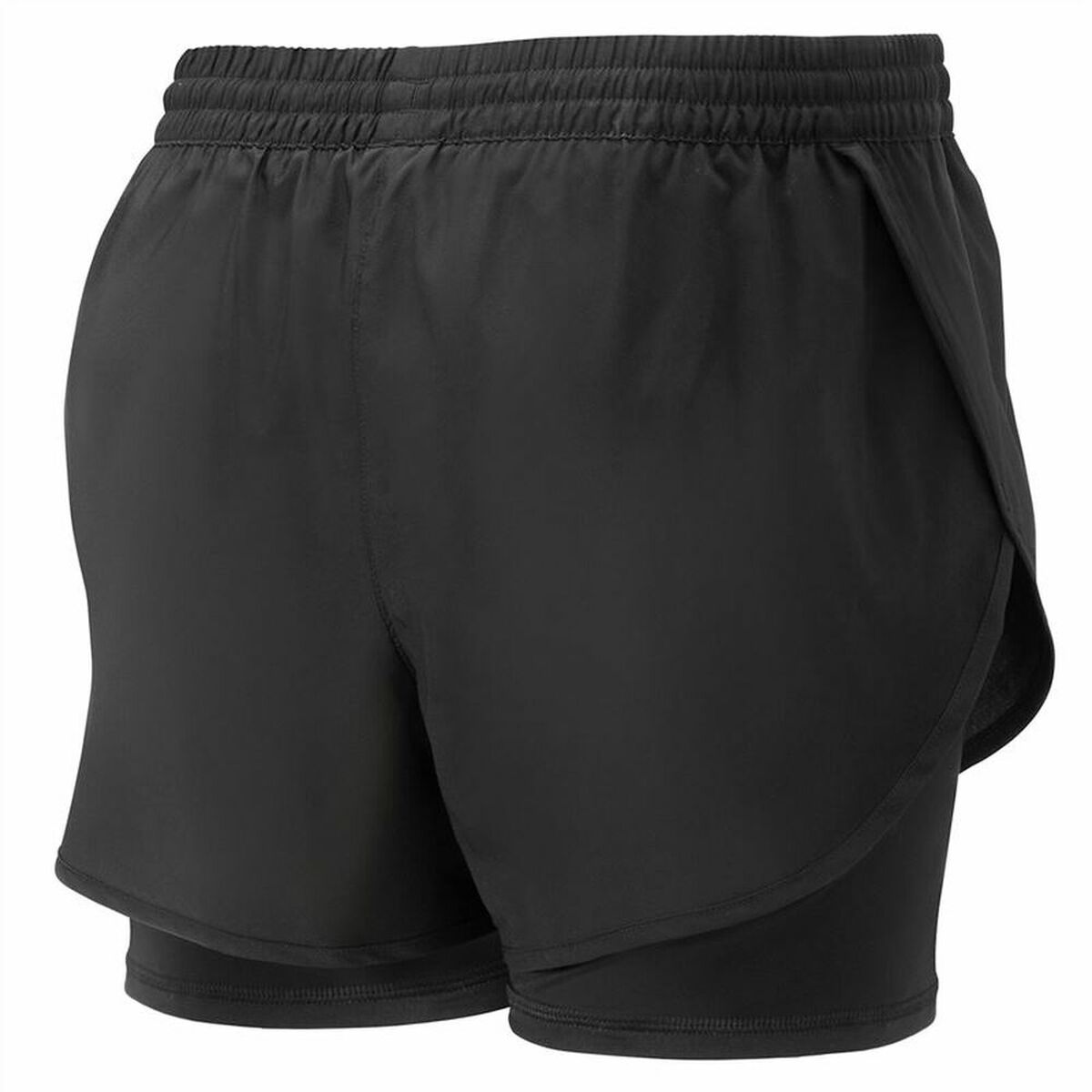 Sports Shorts for Women Puma 2-in-1 Black Lady