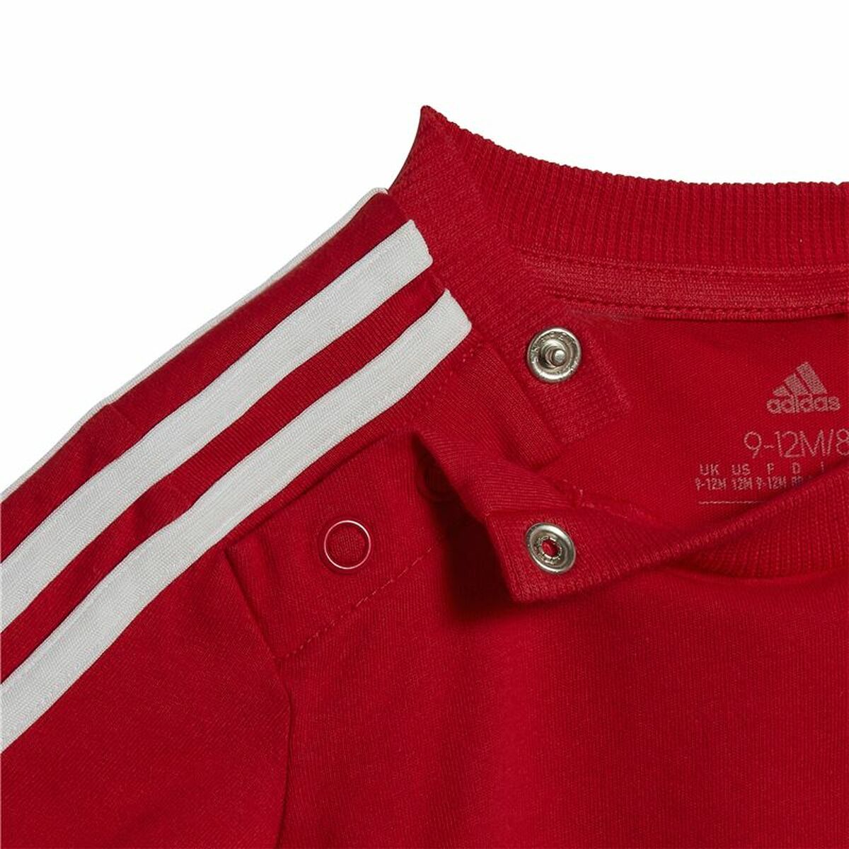 Sports Outfit for Baby Adidas Three Stripes Red