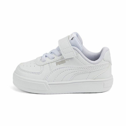 Sports Shoes for Kids Puma Caven AC+ White