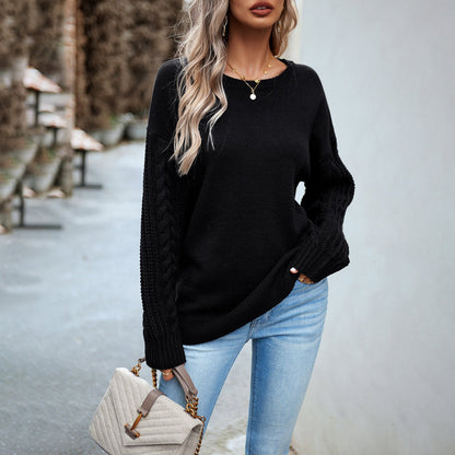 Simple Round Neck Sweater