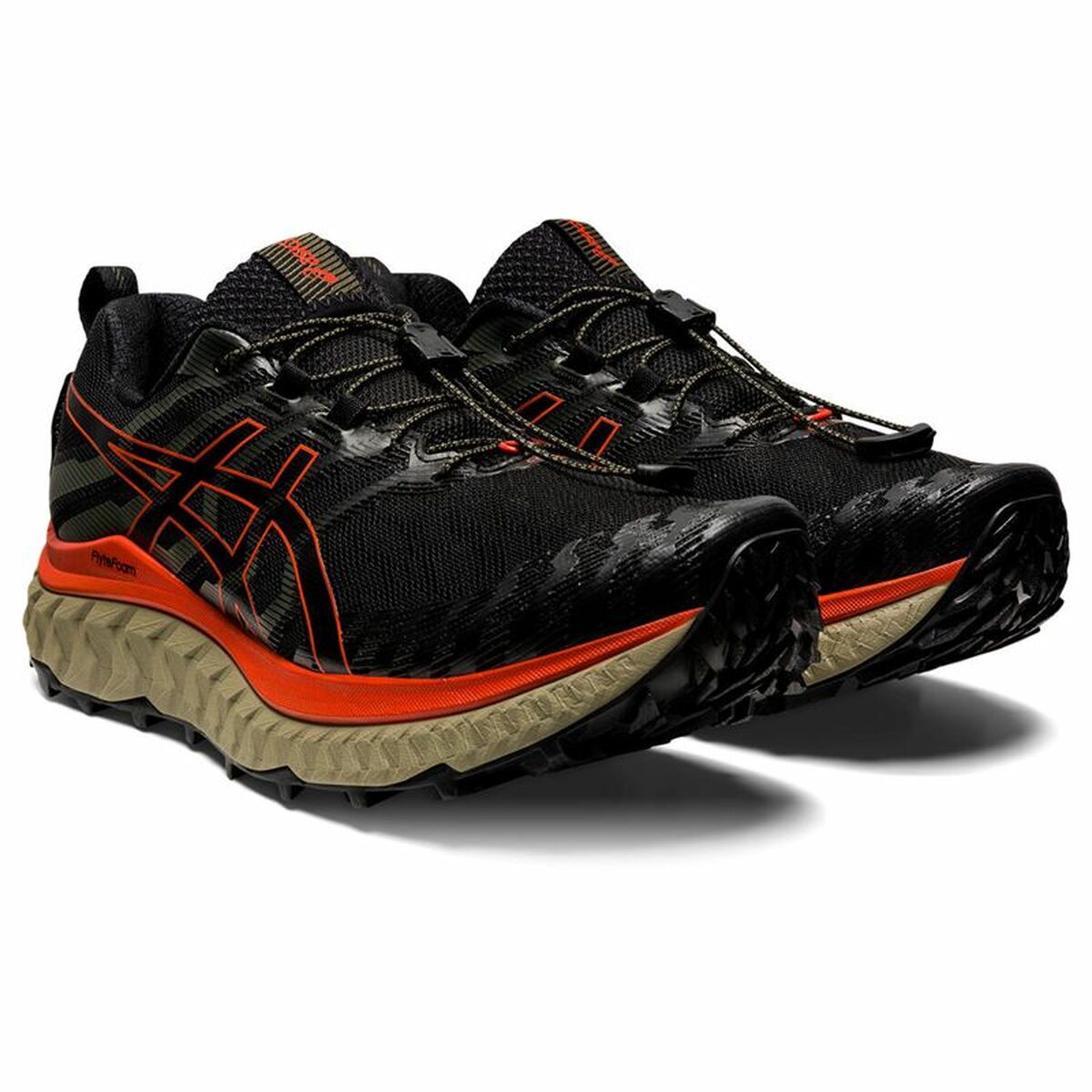 Running Shoes for Adults Asics Trabuco Max Black Men